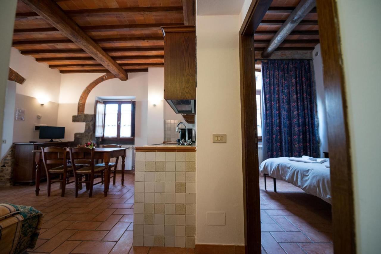 Residence Ristorante La Ferriera Loro Ciuffenna Eksteriør billede
